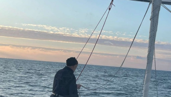 2025 11 23 Auf den Atlantik! Tschüß Chesapeake Bay!